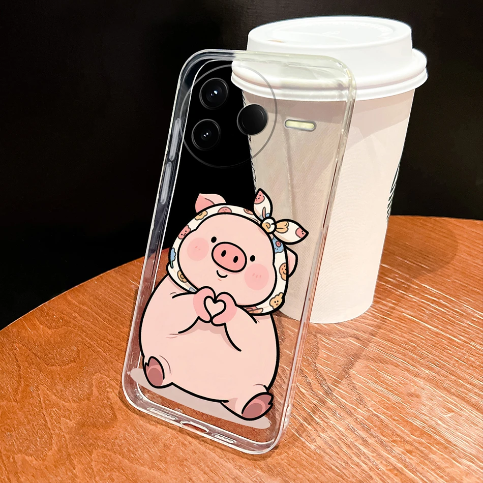 Para Redmi K80 Pro funda de teléfono patrones de estilo único carcasa ligera para Redmi K 80 carcasa de silicona transparente de TPU suave y delgada - imagen 5