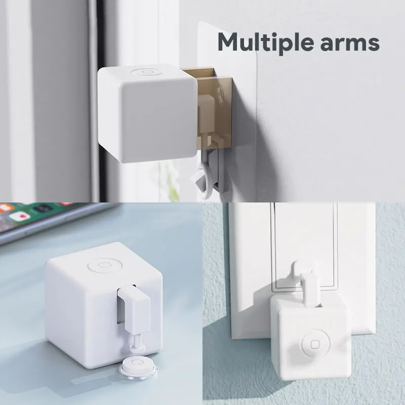 Tuya Zigbee/Bluetooth Fingerbot Plus Robot botón pulsador Bot hogar inteligente funciona con la aplicación Alexa Google Home Smart Life - imagen 5