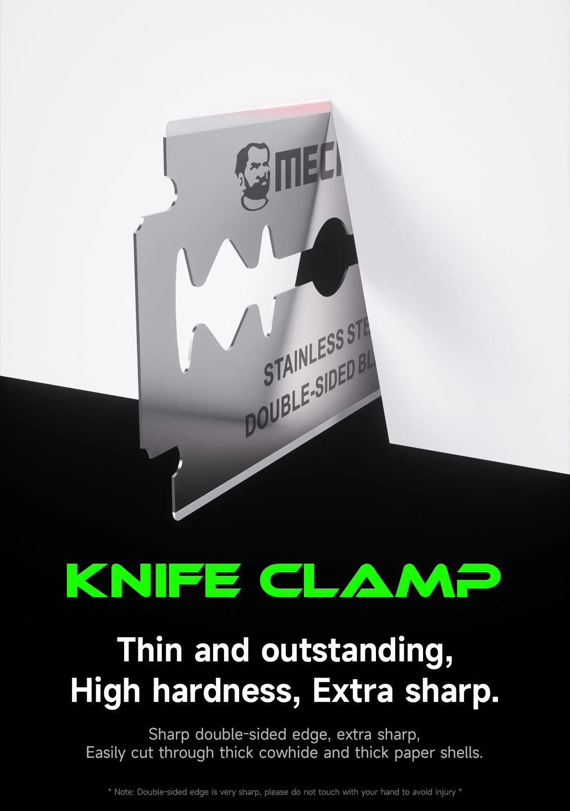 Soporte mecánico Mag Pro totalmente metálico para cuchillos, acabado esmerilado de lujo, imán fuerte, ajuste ajustado, antideslizante, herramienta fácil de quitar - imagen 5