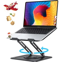 Jomaa Soporte Portátil Plegable Metal Ajustable Ergonómico 360 Giro