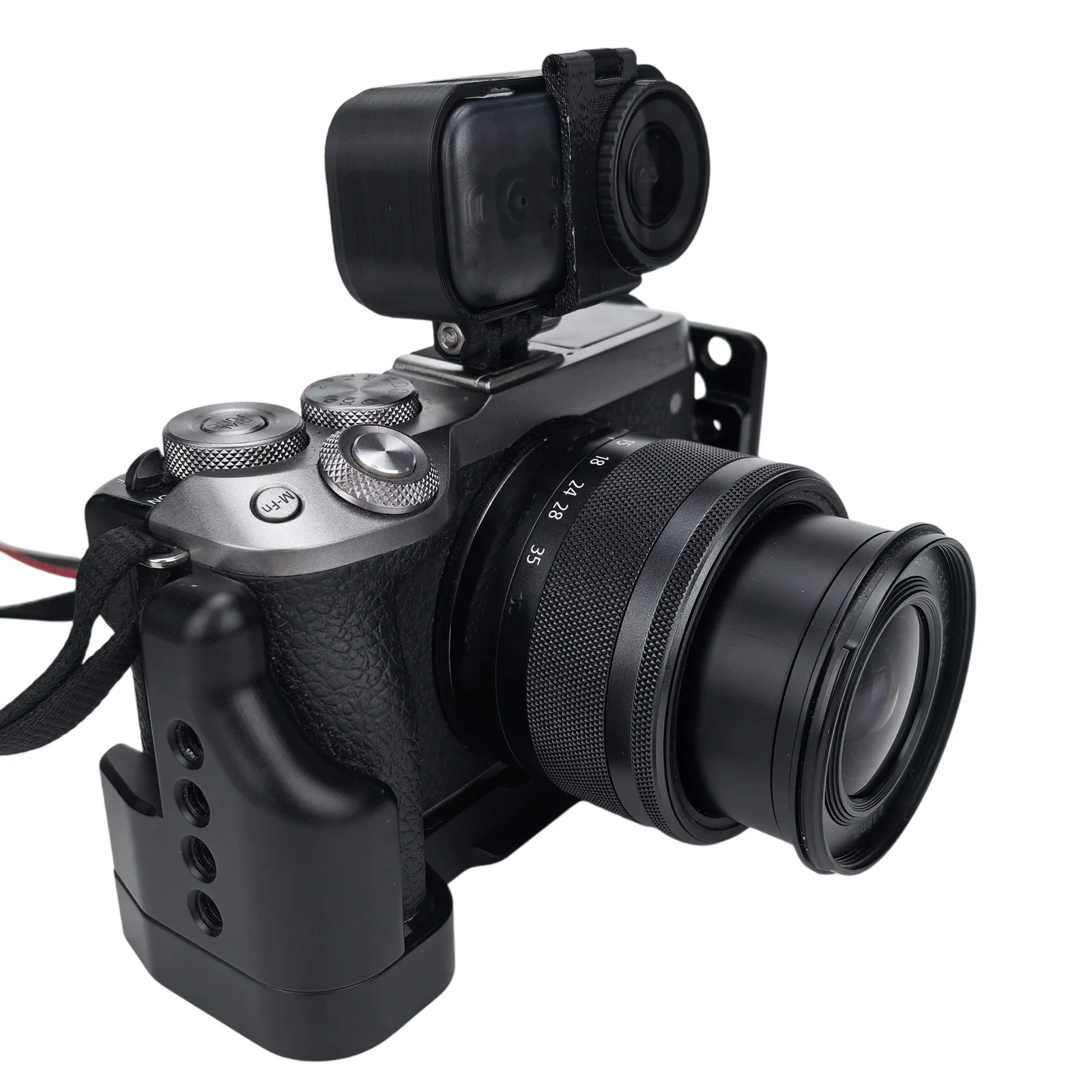 Para DJI OSMO NANO DSLR/accesorios de soporte de montaje de expansión de cámara de acción Hot Shoe sin espejo - imagen 4