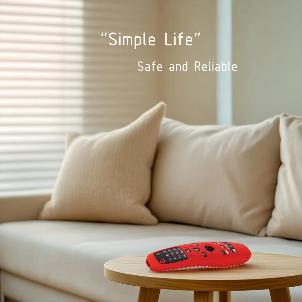 Funda de silicona MRSVI para Smart TV Magic AN-MR19BA/MR18BA cubierta protectora de Control remoto para AN-MR600/MR650A/MR20GA AKB75855501 - imagen 5