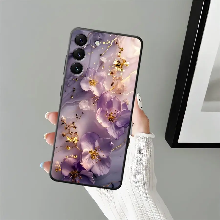 Funda de Mármol Colorida para Samsung Galaxy A22 A23 A55 A41 A26 A72 A24 A32 A52 A36 A73 A51 A25 A71 A53 A35 - imagen 2