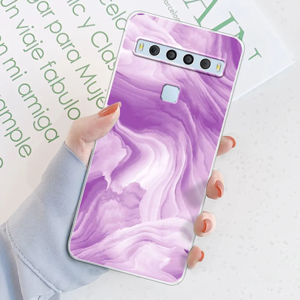 Para TCL 10L funda T770H T770B contraportada para TCL 10 Lite funda de teléfono de silicona suave transparente a prueba de golpes en TCL10L /TCL10Lite Coque - imagen 5