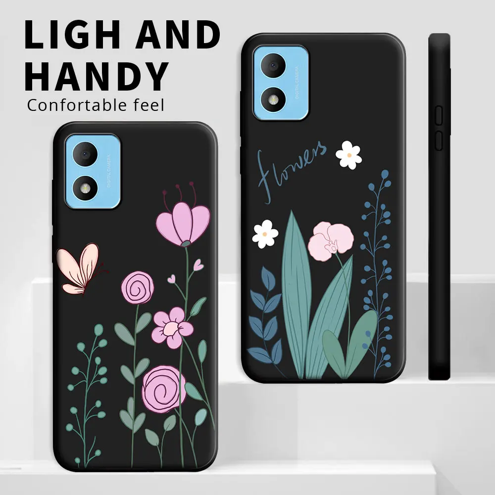 Para TCL 305i 5164D 305 306 funda de silicona suave a prueba de golpes TPU funda de teléfono para TCL305i 5164D TCL306 contraportada moda dibujos animados lindo - imagen 5