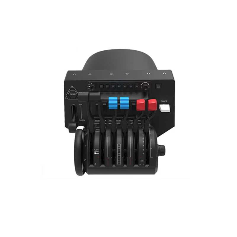Controlador de vuelo de videojuegos para PC Control de vuelo Alpha Joystick XPC / cuadrante del acelerador para panal - imagen 5