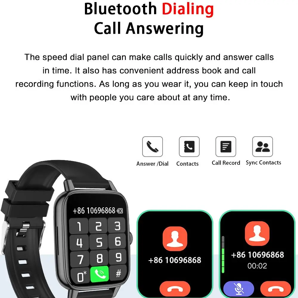 Reloj inteligente para hombre y mujer, con botón giratorio de carga inalámbrica, WL21, GTS3 Pro Max, llamada de diente azul, resistente al agua, deportivo - imagen 3