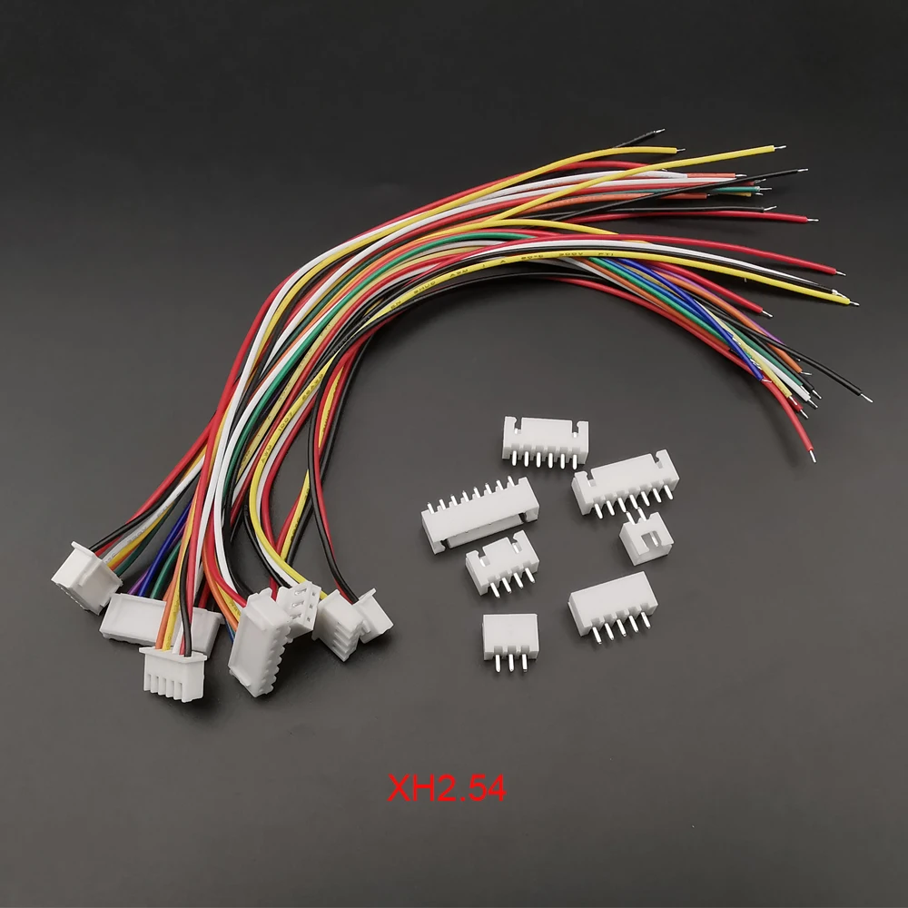 5 pares JST PH2.0 JST XH2.54 2,0mm 2,54mm conector hembra + conector macho con Cable 2 3 4 5 6 7 8 pines Cable con enchufe 10CM 20CM - imagen 5