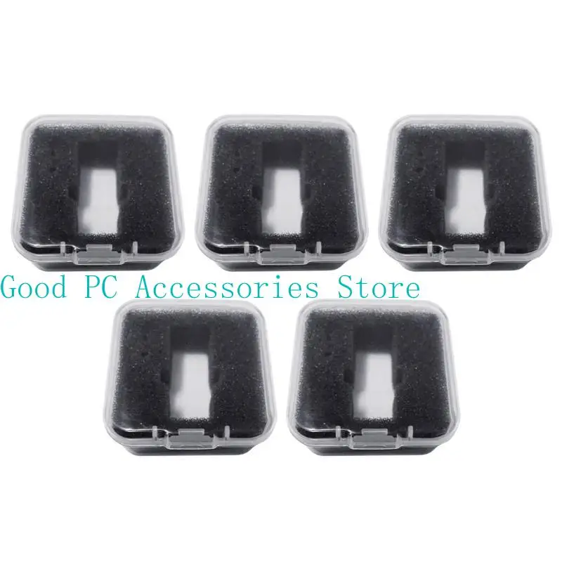 R53C 5/10pcs estilos giratorios Organizadores Caja fonógrafo Cartucho almacenamiento pantalla Caso almacenamiento - imagen 3