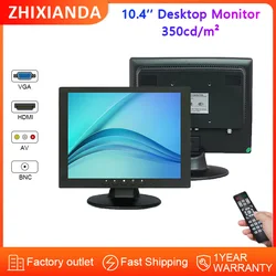 Monitor Industrial CCTV VGA BNC AV USB