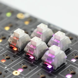 Interruptores Kailh Box Blanco Táctiles Lubricados Gaming