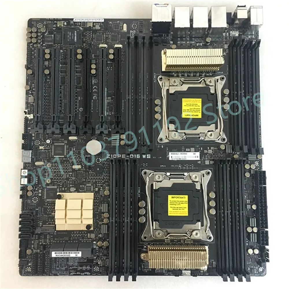 Placa base de estación de trabajo C612 X99 LGA 2011-3 DDR4 compatible con E5-2600 V3 Z10PE-D16 WS - imagen 3