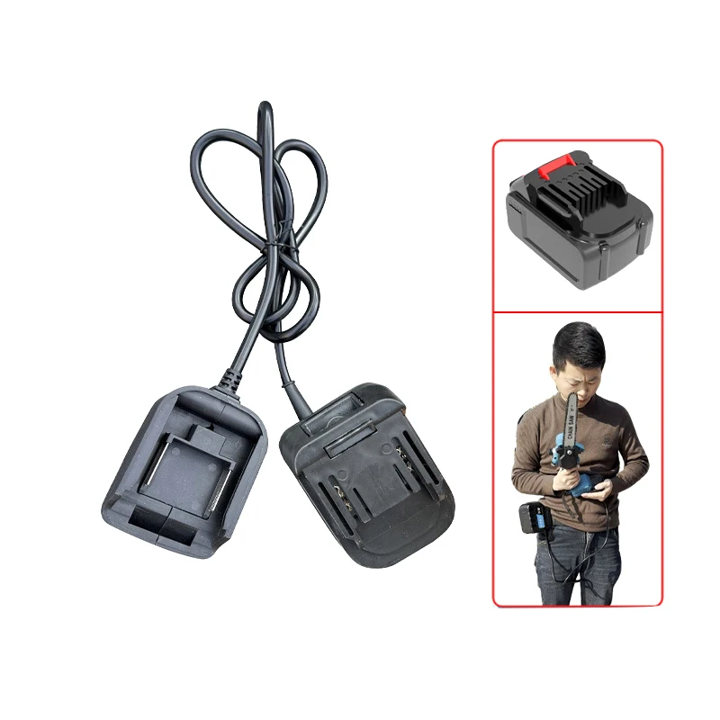 Li-ion Battery Adapter Converter Extended Line Weight Reducer For 18V 21V Lithium Battery Power Tool Accessories