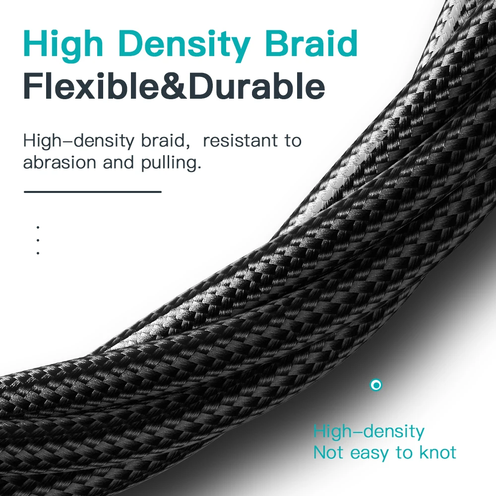 Essager PD 100W USB C a USB tipo C Cable cargador rápido para Xiaomi Poco3 Samsung Huawei MacBook iPad Cable para carga de teléfono - imagen 5