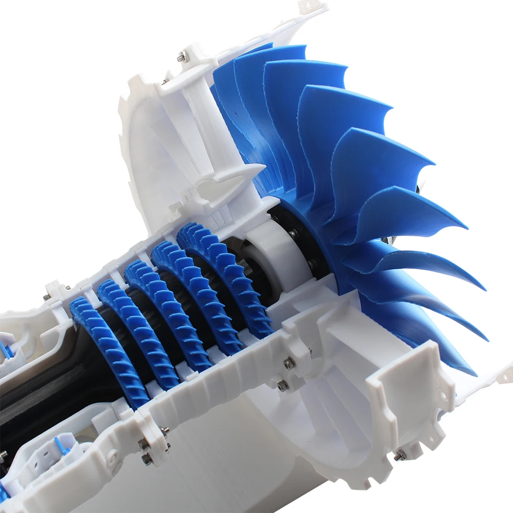 Para impresora 3D Bambu Lab, componentes de modelo creativo, accesorios de motor de aviación, piezas de impresora 3D de alta calidad - imagen 3