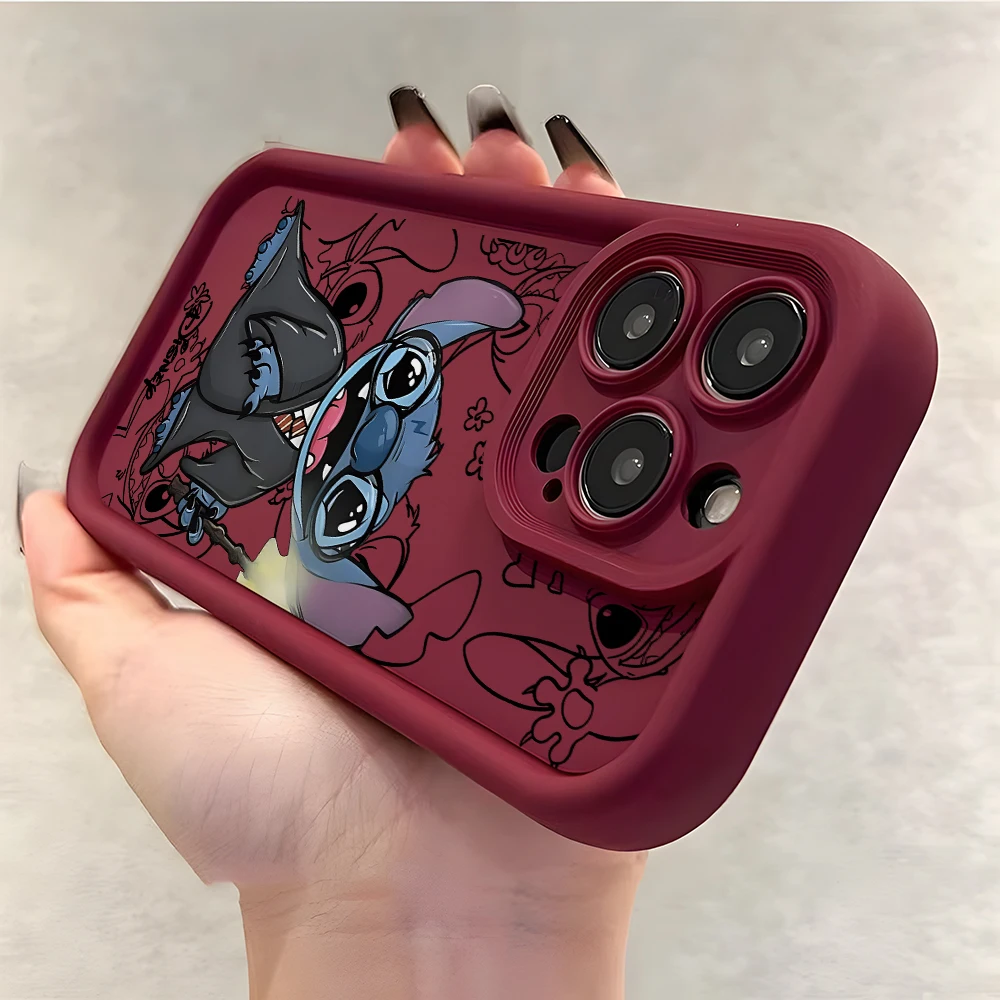 Funda de teléfono mágica Stitch Academy para Motorola Moto G85 G84 G75 G60 G54 G53 G52 G35 G34 G32 G30 E40 E32 E22 EDGE 60 50 5G - imagen 3