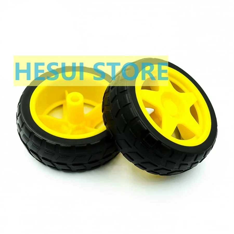 Chasis de coche inteligente, neumático de robot y motor de reducción DC 3v-12v, motor de rueda - imagen 4