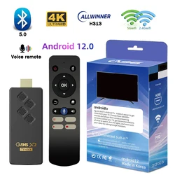Q96 X2 TV Box Android 12 4K con control por voz y búsqueda