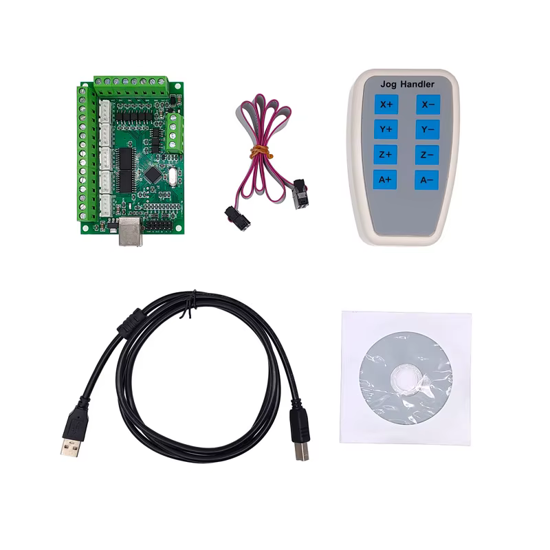 Controlador CNC Mach3 4/5 Ejes con Mando y Generador de Pulsos - imagen 2