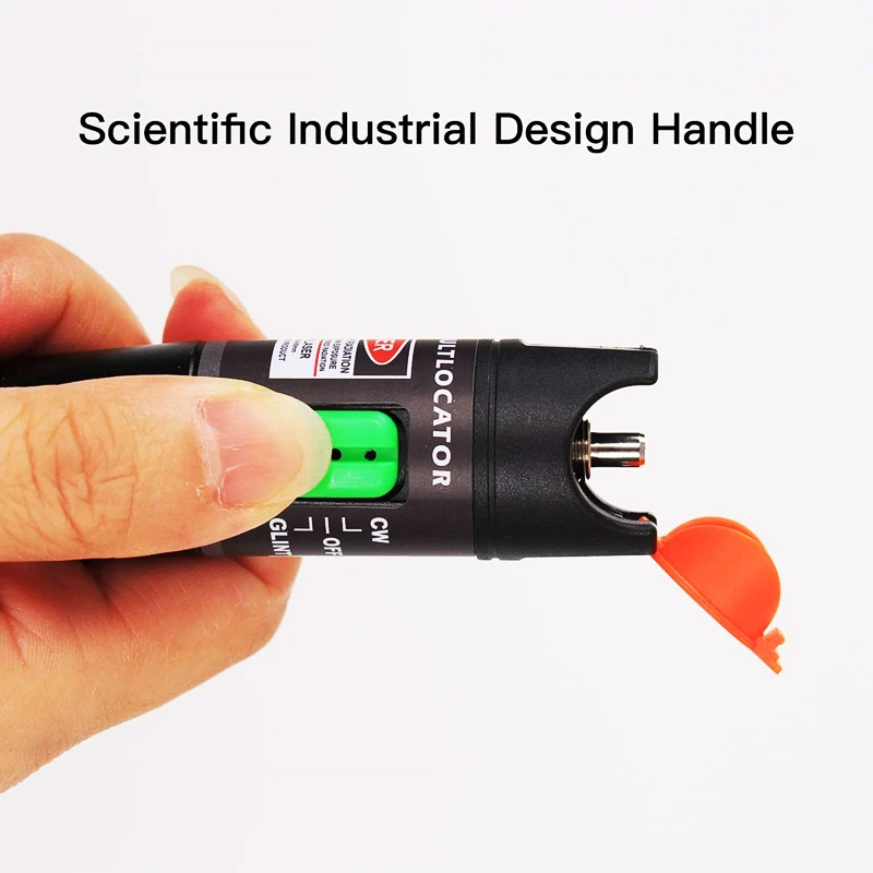 Localizador Visual de fallos, Kit de prueba de fibra óptica de 10-80KM con modo único, adaptador FC macho a LC hembra de 9/125um para prueba de Cable de fibra - imagen 5