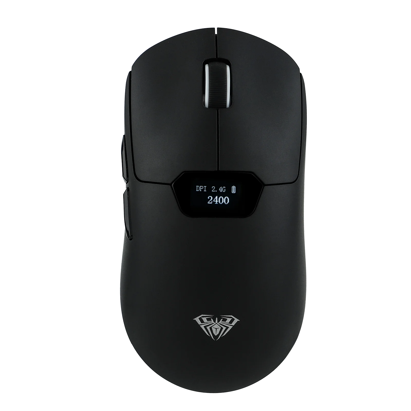 AULA SC390 Ratón para juegos ligero inalámbrico con cable/Bluetooth/2,4 GHz Sensor PAW3311 400 mAh con pantalla para Win/Mac