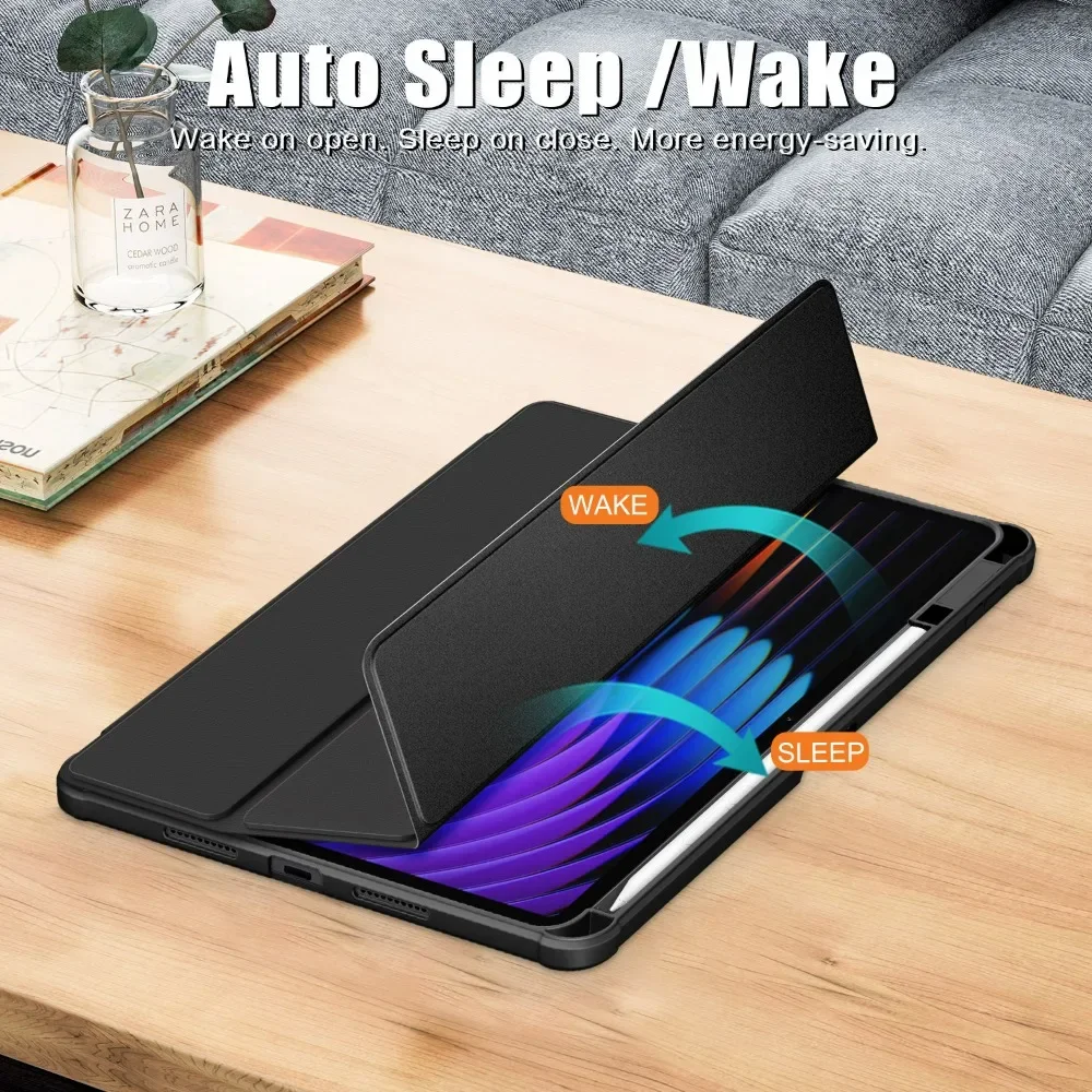 Para Xiaomi Pad 7 funda 2024 funda inteligente magnética para Coque Xiaomi Pad 7 Mi Pad 7 Pro con portalápices funda para tableta - imagen 2