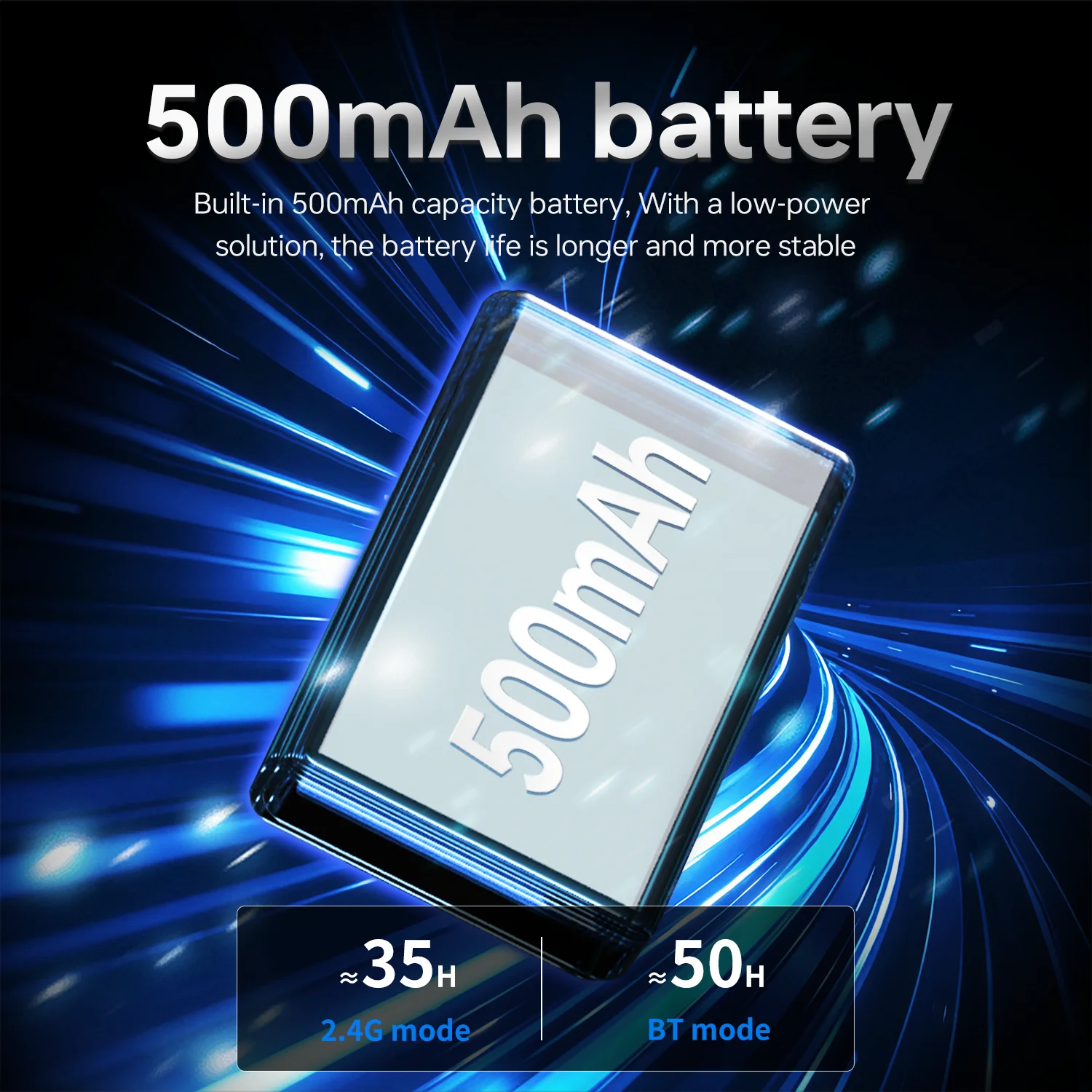 Ratón para juegos de tres modos AJAZZ AJ199 24000DPI/PAW3311 Sensor/diseño ultrafino de fibra de carbono/2,4G + Bluetooth 5,0 + ratón con cable - imagen 5