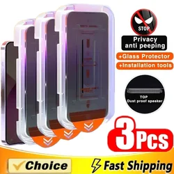 Protector Privacidad Pantalla iPhone 17 a X – Serie Pro Max