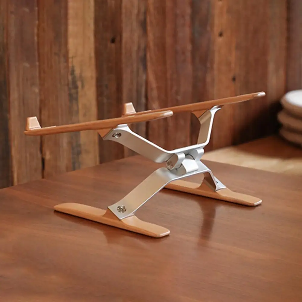 Soporte ventilado para computadora portátil Soporte ajustable para computadora con diseño hueco de disipación de calor Computadora de ajuste universal para una comodidad - imagen 5