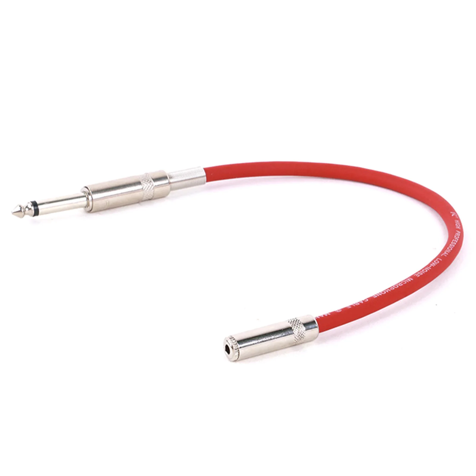 Specialiteit 6.35mm 1/4 Inch TS Mannelijke Jack naar 3.5mm 1/8 Inch TRS Vrouwelijke Jack naar Rechte Patch kabel Voor Gitaar Etc 0.3M-15M - imagen 4