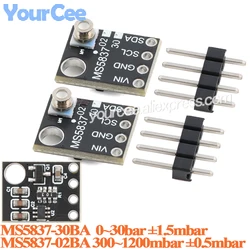Sensor presión MS5837 02BA/30BA I2C para gas, aire y líquido