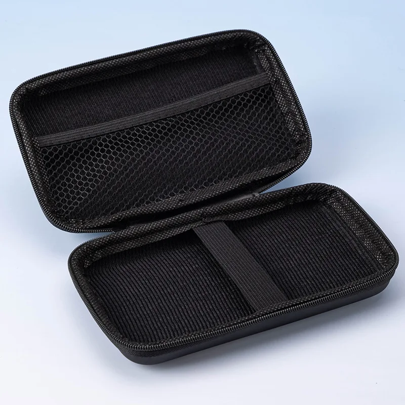 UTHAI Bolsa portátil para auriculares EVA, caja de almacenamiento para disco duro de 2,5 pulgadas, estuche de almacenamiento de viaje duradero para electrónica - imagen 3