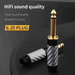Jack 6,35mm Macho Estéreo – Conector Audio Profesional