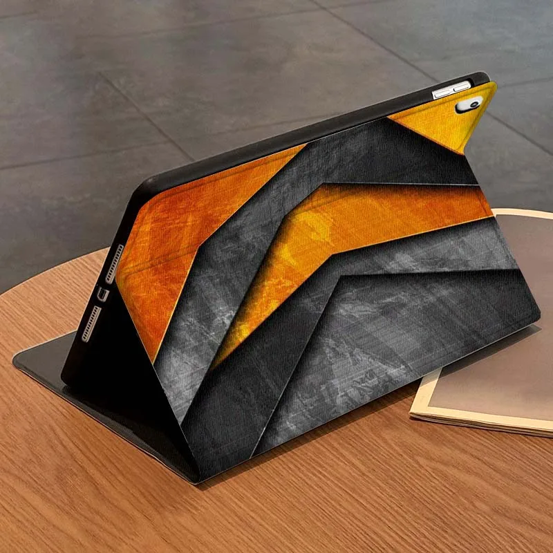 Funda para tableta con diseño geométrico colorido y creativo para iPad Pro Air Mini 1, 2, 3, 4, 5, 6, 7, 7, 8, 9, 30, 40,6, 11, 30,2, 9,7, 10,5, 10,9, 11 12,9 - imagen 2