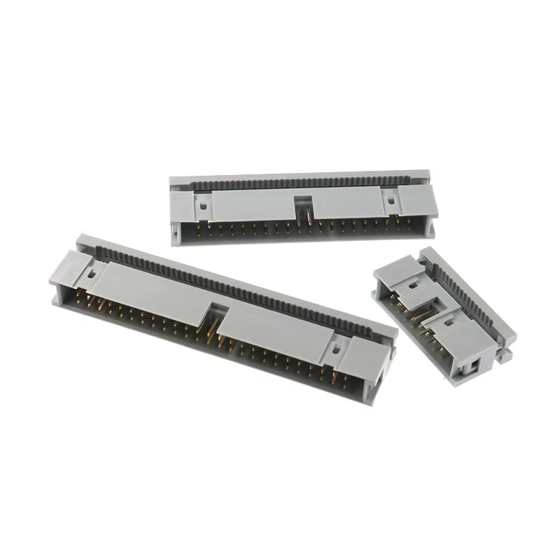 Pack 5 Conectores IDC 2,54mm Macho para Cable Plano 1,27mm - imagen 4