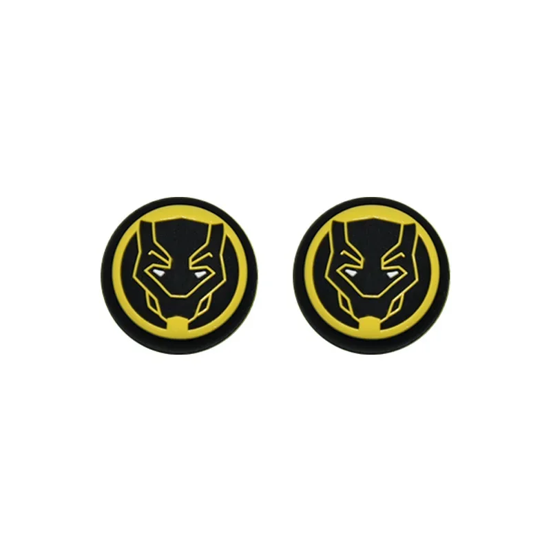 1 par de tapas de agarre para pulgar de Disney SpiderMan Deadpool Playstation PS5 PS4 Xbox Series, accesorios de controlador de juego de dibujos animados, regalo - imagen 3