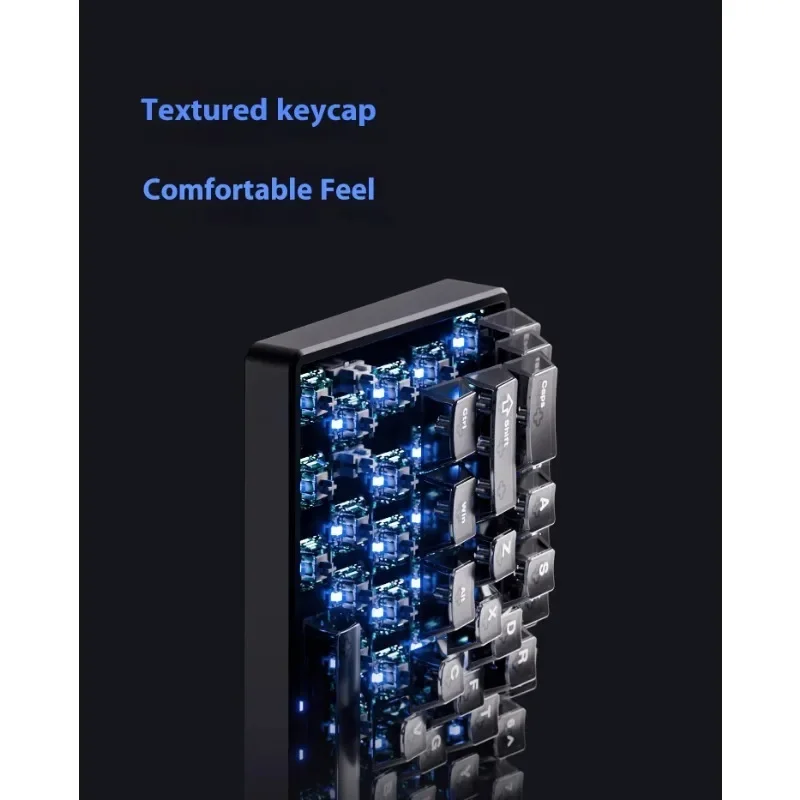 Nuevo ATK68 V3 HE teclado de juego con interruptor magnético CNC aleación de aluminio 8000hz RGB intercambio en caliente 0,08 ms teclados de latencia ultrabaja moda - imagen 4