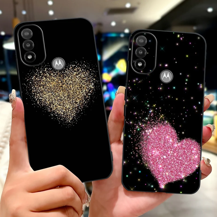 Para Motorola Moto E20 E30 E40 funda de lujo pintada funda de teléfono de silicona suave para Motorola E20 E 30 40 MotoE30 MotoE40 Fundas - imagen 4