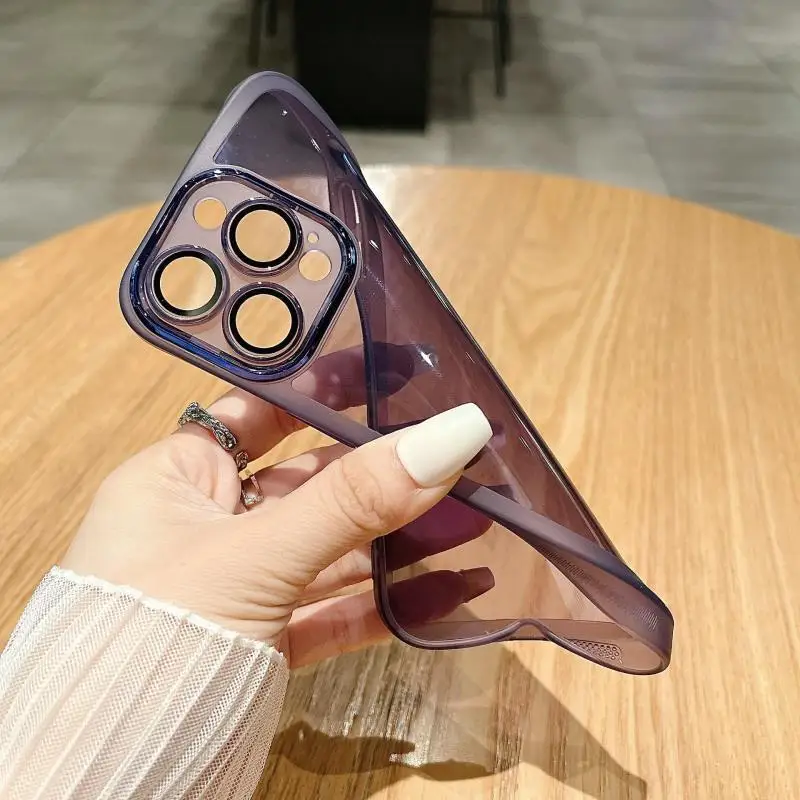 Funda para OPPO A6 GT, funda de teléfono transparente de silicona suave TPU para OPPO A6 GT, protección de cámara, parachoques a prueba de golpes - imagen 3