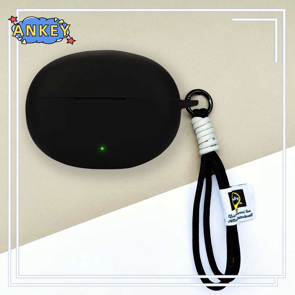 Funda para Realme Buds Air 3 Neo, cordón de nailon, cubierta protectora suave, carcasas Air3Neo, funda antipolvo, accesorios de correa de cuerda de mano - imagen 2