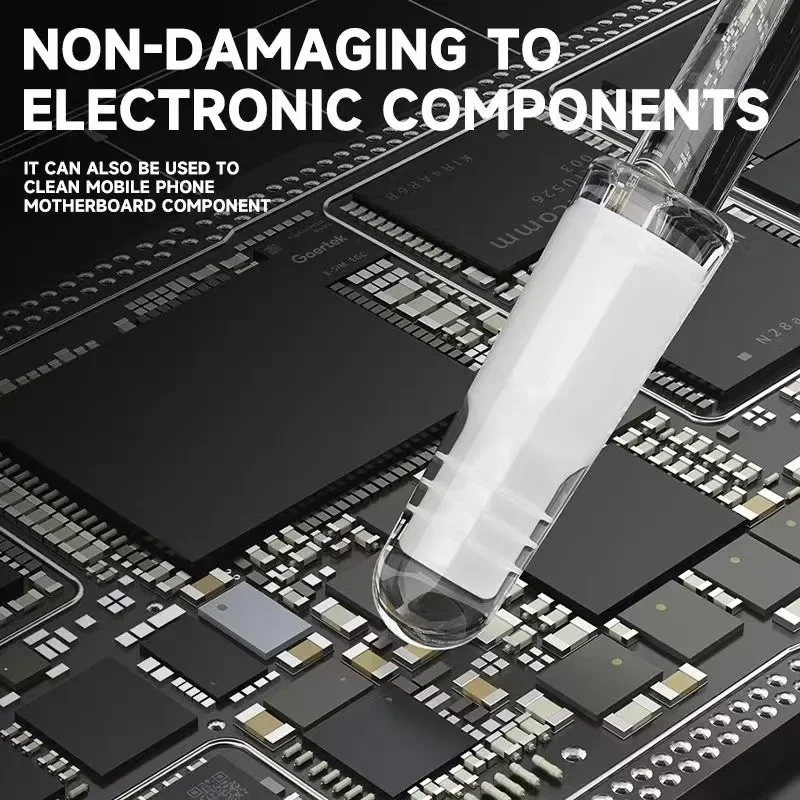 LUOWEI LW-323 cámara móvil palo de limpieza de luz azul Gel de resina sintética no amarillento para herramienta de limpieza de componentes electrónicos - imagen 3