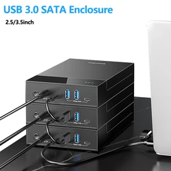 Carcasa USB 3.0 SATA Disco Duro Externo HDD SSD