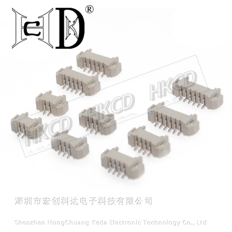 10 Uds MICRO JST 1,25 2/3/4/5/6/7/8/9/10 conector de pines GH 1,25 MM paso Vertical/Orizontal SMD Pin Header - imagen 2
