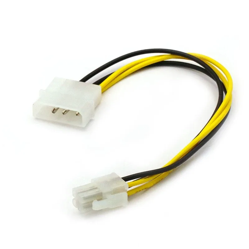 Cable Extensión CPU 4 Pines ATX 12V a Molex - 20cm - imagen 3