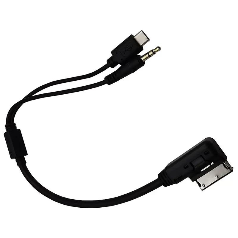 AMI MDI a DC3.5mm Audio estéreo + USB 3,1 Cable tipo C para conectar teléfonos móviles y tabletas Volkswagen Audi 0,3 M - imagen 5