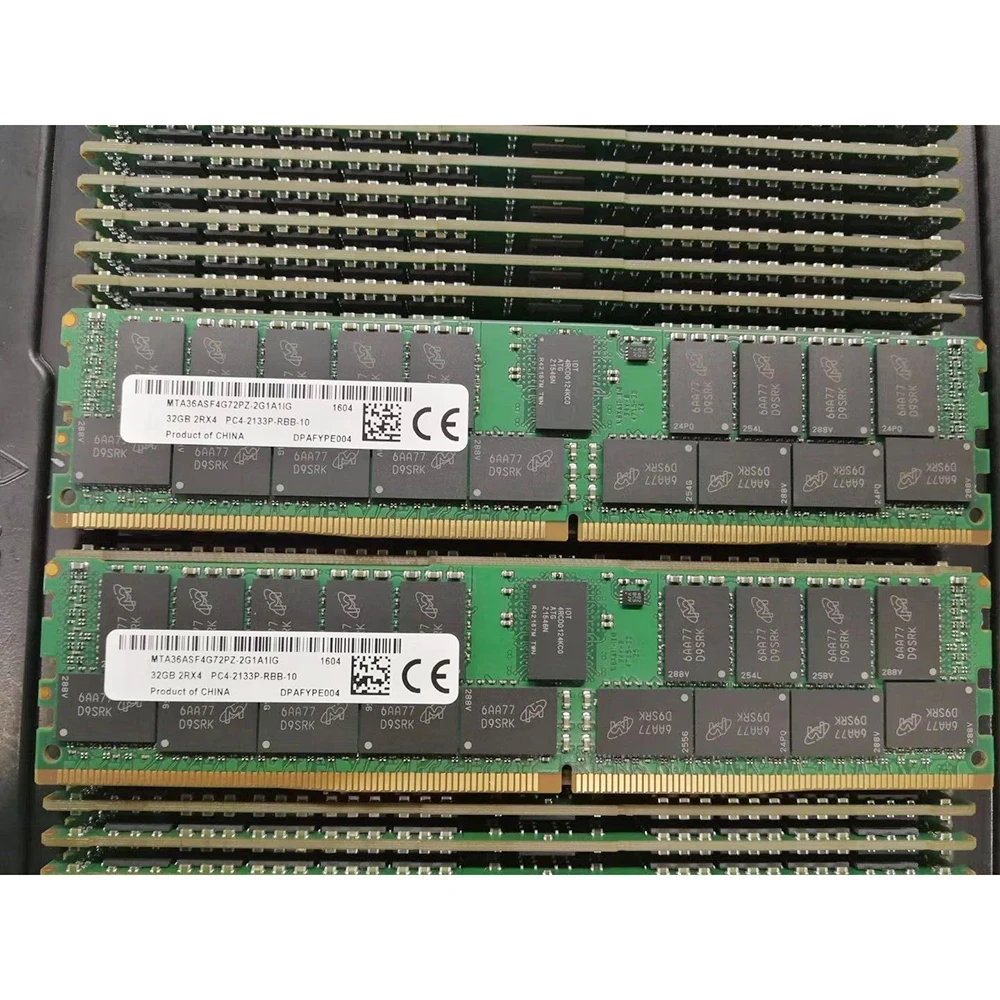 1 Uds RAM MTA36ASF4G72PZ-2G1A1 memoria de servidor envío rápido alta calidad 32GB 32G 2RX4 PC4-2133P DDR4 2133 ECC REG - imagen 5