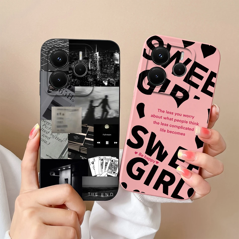 Para Redmi Note 14 Pro Plus funda de dibujos animados de alta calidad funda de teléfono para Xiaomi Redmi Note14 Pro + fundas traseras de silicona líquida suave - imagen 5