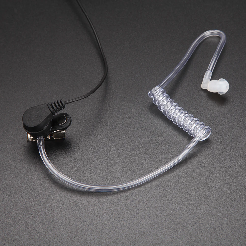 Auricular de 2 pines, auricular multifuncional con micrófono PTT, Walkie Talkie, accesorios de privacidad para Radio Baofeng Kenwood