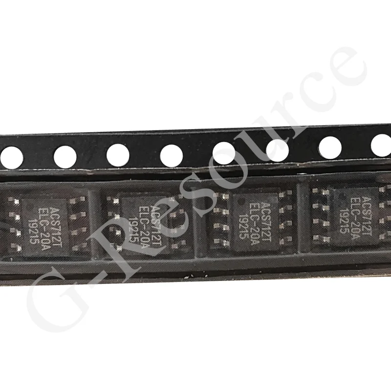 (10 uds) ACS712ELCTR-20A-T (marcado ACS712T) SOP-8 20A sensor de efecto Hall chips de aislamiento de voltaje - imagen 3