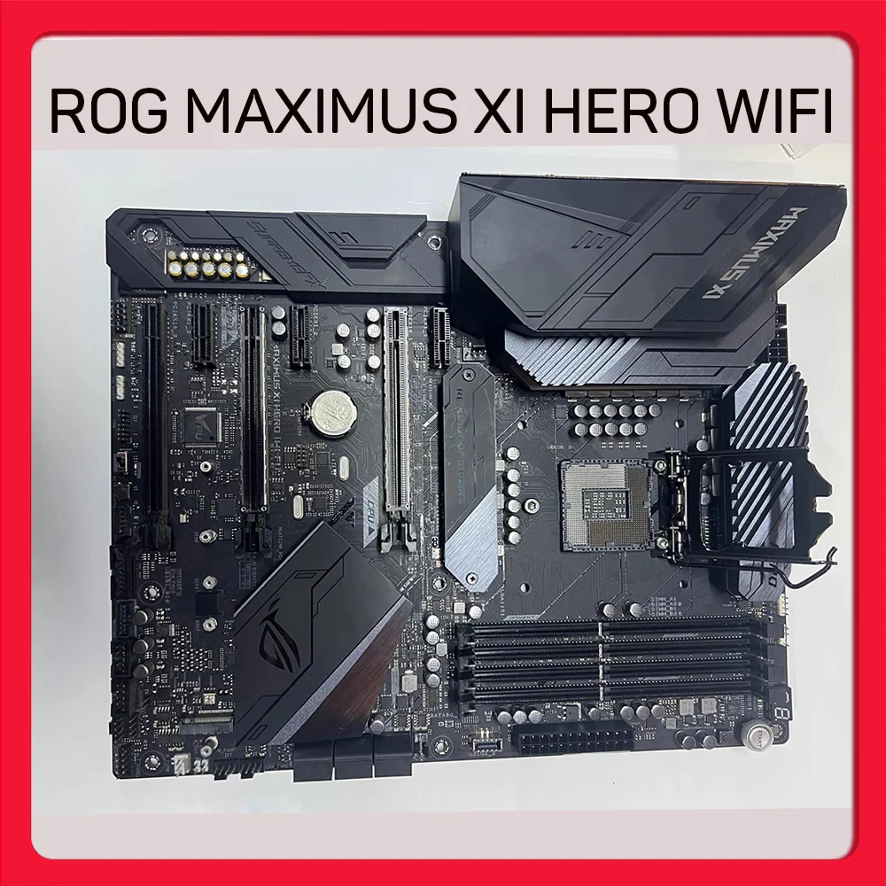 Placa base para juegos ROG MAXIMUS XI HERO WIFI ATX compatible con i9/i7/i5/i3/Pentium/Celeron de nonctava generación - imagen 2